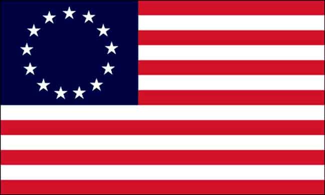 First official US flag